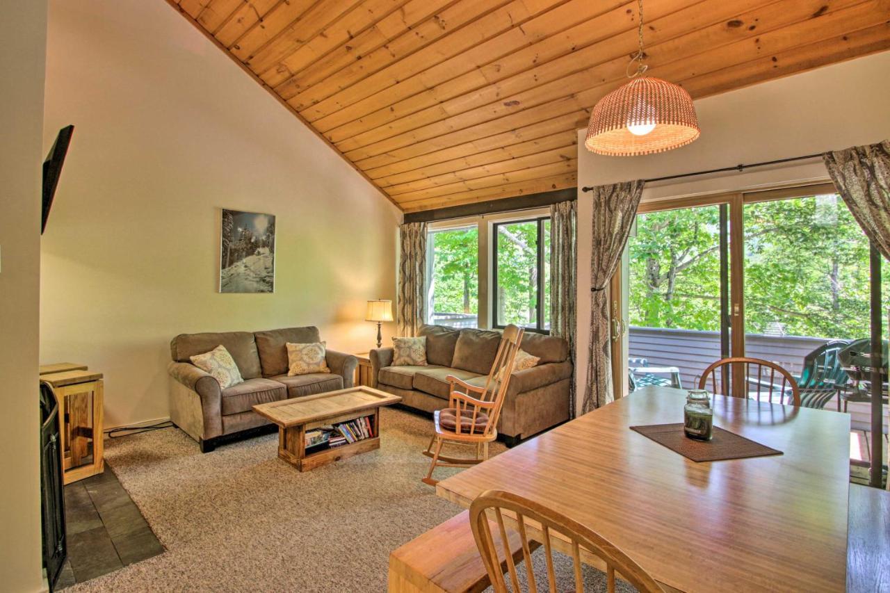 Village Of Loon Mtn Condo With Fireplace And Balcony! Lincoln Dış mekan fotoğraf