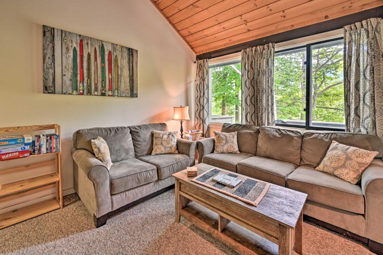 Village Of Loon Mtn Condo With Fireplace And Balcony! Lincoln Dış mekan fotoğraf