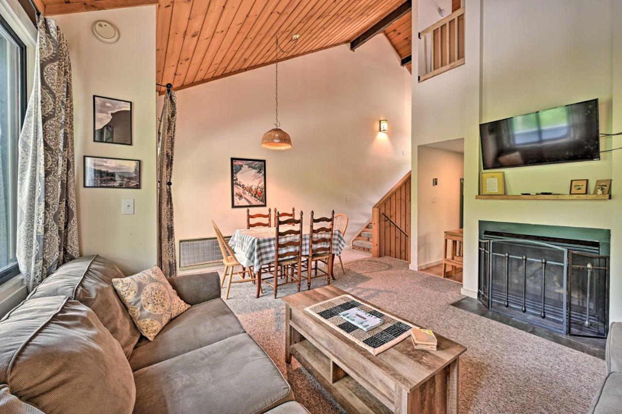 Village Of Loon Mtn Condo With Fireplace And Balcony! Lincoln Dış mekan fotoğraf