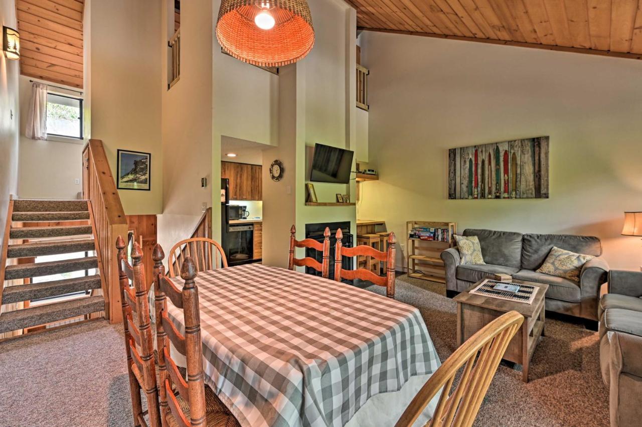 Village Of Loon Mtn Condo With Fireplace And Balcony! Lincoln Dış mekan fotoğraf