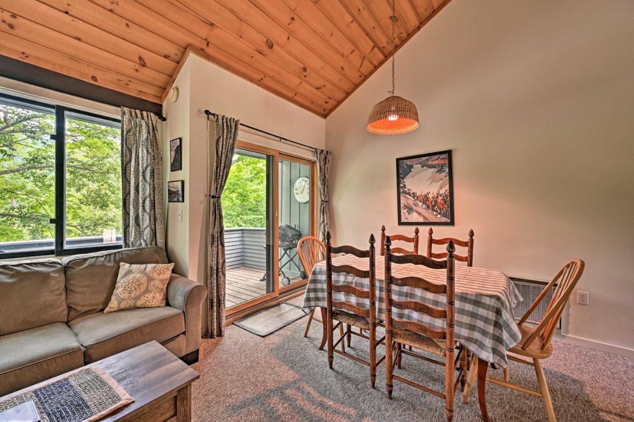 Village Of Loon Mtn Condo With Fireplace And Balcony! Lincoln Dış mekan fotoğraf